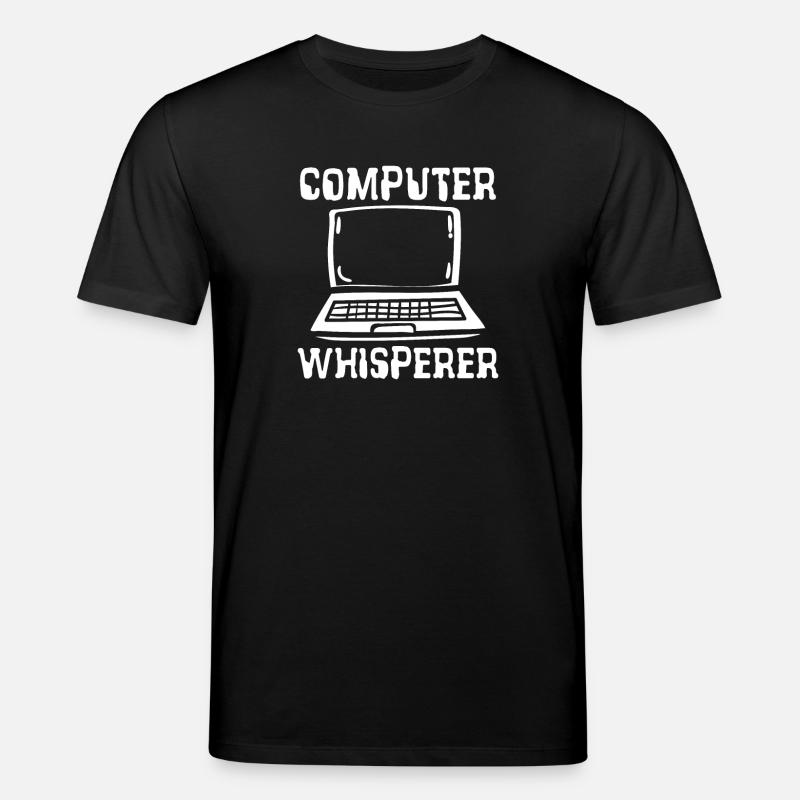 Computer whisperer - Stanley/Stella Unisex Bio-T-Shirt CREATOR  - Schwarz