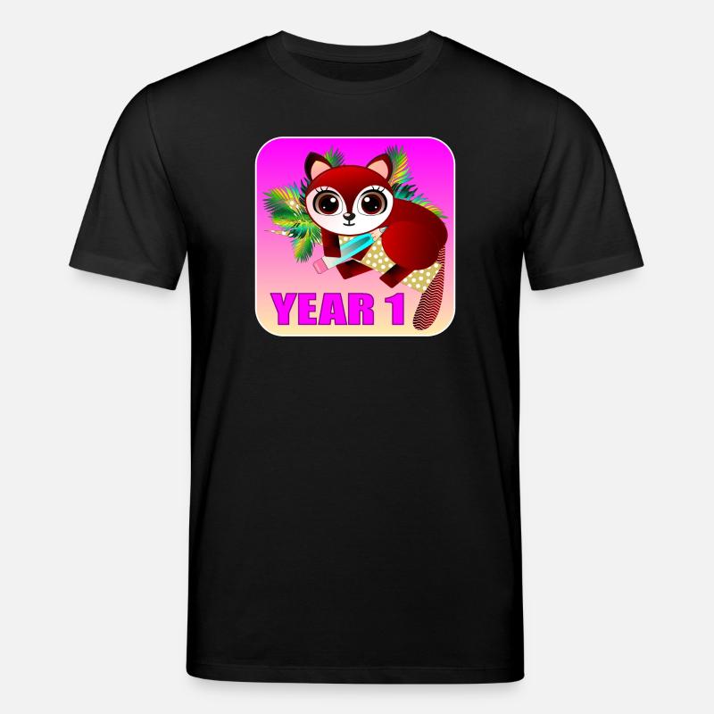 ÉCOLE PRIMAIRE 1 - FOX - T-shirt bio CREATOR Stanley/Stella Unisexe - noir