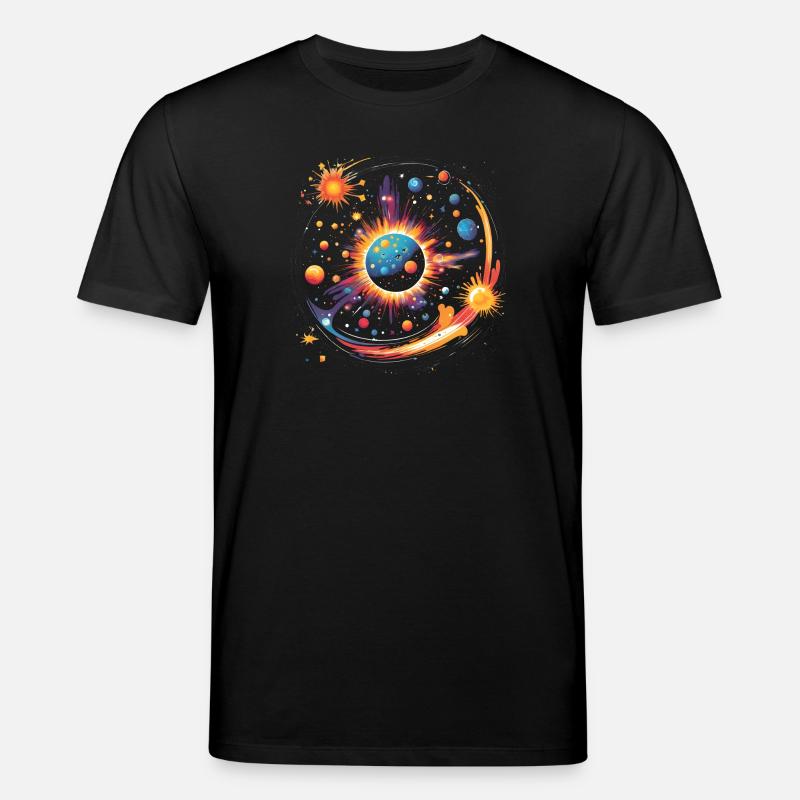 Urknall - Stanley/Stella Unisex Bio-T-Shirt CREATOR  - Schwarz