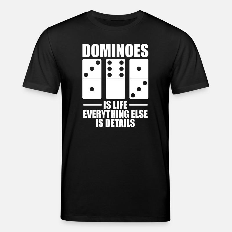 Conception de jeux Domino - T-shirt bio CREATOR Stanley/Stella Unisexe - noir