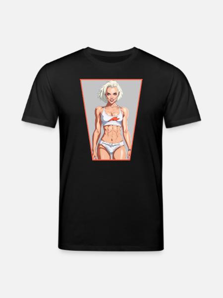 Fitness Mädchen - Stanley/Stella Unisex Bio-T-Shirt CREATOR - Schwarz