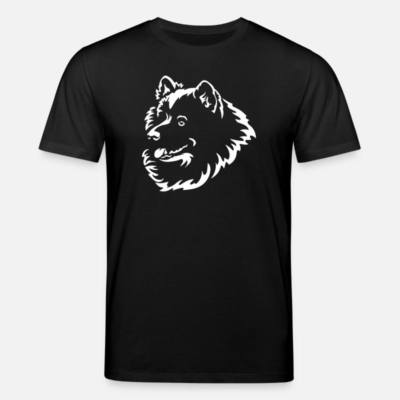 Samojede Kopf "Black Edition" - Stanley/Stella Unisex Bio-T-Shirt CREATOR  - Schwarz