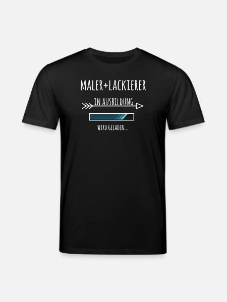 Maler und Lackierer Ausbildung Beruf - Stanley/Stella Unisex Bio-T-Shirt CREATOR  - Schwarz