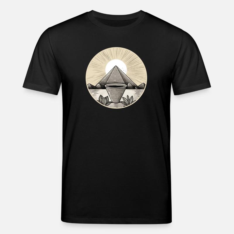 Pyramide 01 - T-shirt bio CREATOR Stanley/Stella Unisexe - noir