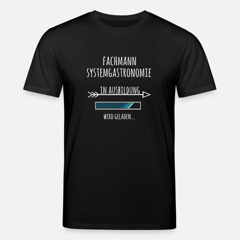 Fachmann Systemgastronomie Ausbildung Beruf - Stanley/Stella Unisex Bio-T-Shirt CREATOR - Schwarz