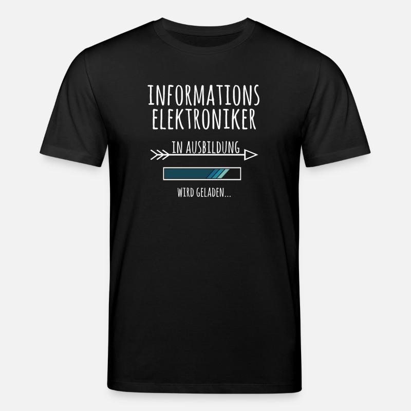 Informationselektroniker Ausbildung Beruf Geschenk - Stanley/Stella Unisex Bio-T-Shirt CREATOR  - Schwarz
