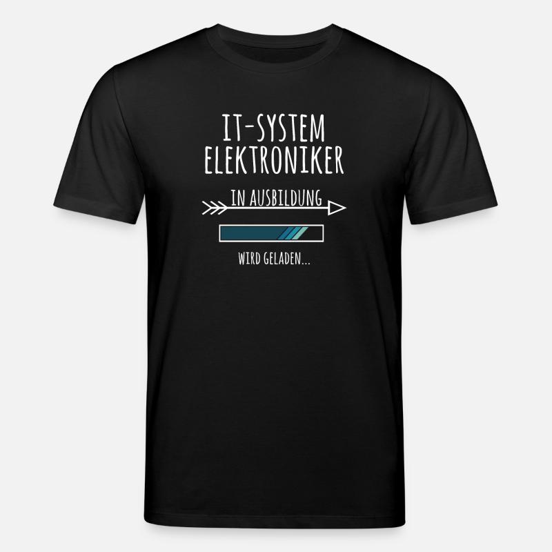 IT-Systemelektroniker Ausbildung Beruf Geschenk - Stanley/Stella Unisex Bio-T-Shirt CREATOR  - Schwarz