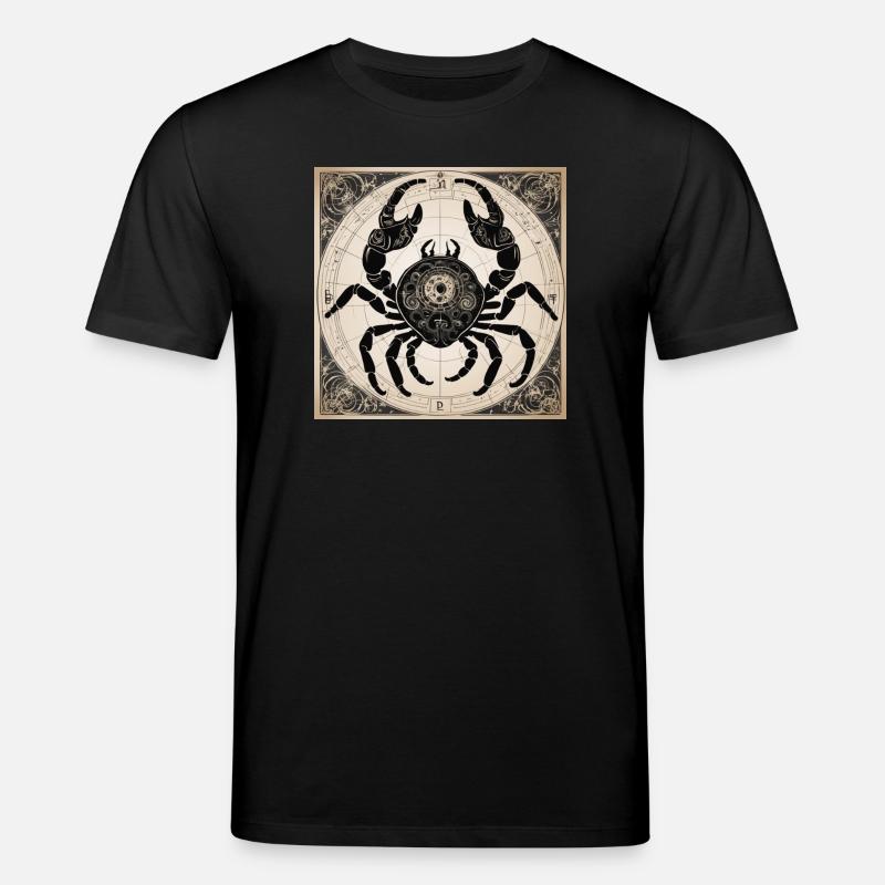 Zodiac Cancer - Stanley/Stella Unisex Bio-T-Shirt CREATOR  - Schwarz
