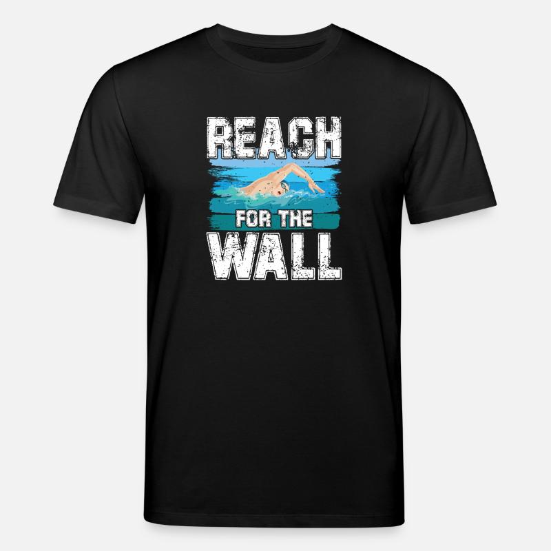 Reach for the wall - Stanley/Stella Unisex Bio-T-Shirt CREATOR  - Schwarz