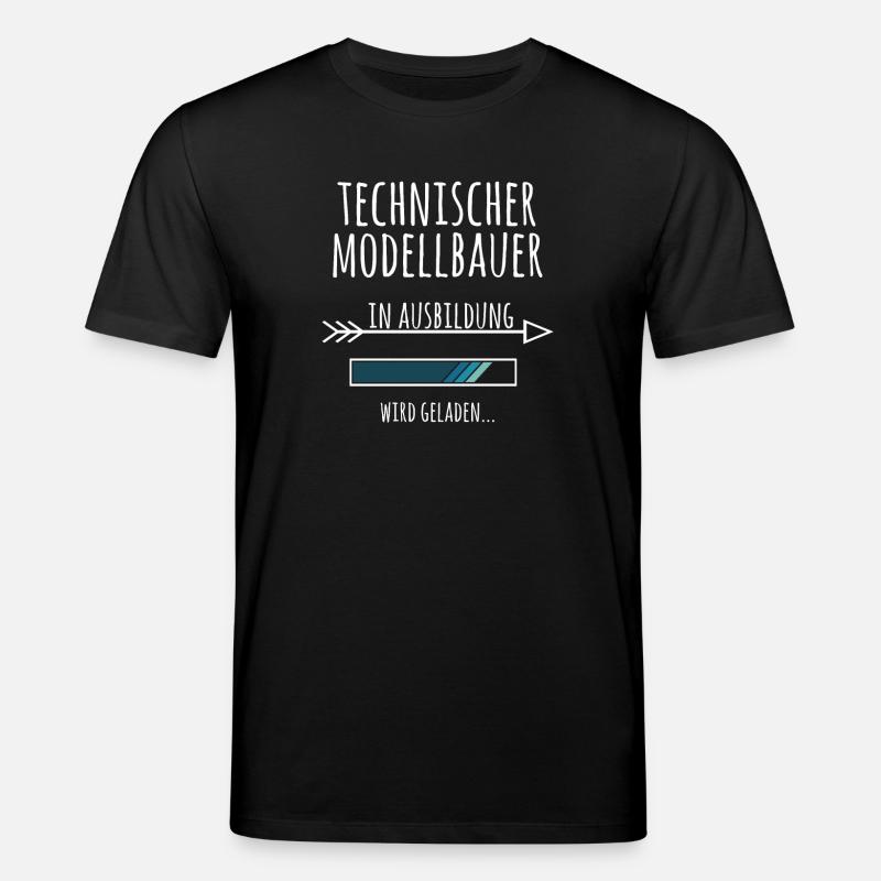Technischer Modellbauer Ausbildung Geschenk - Stanley/Stella Unisex Bio-T-Shirt CREATOR  - Schwarz