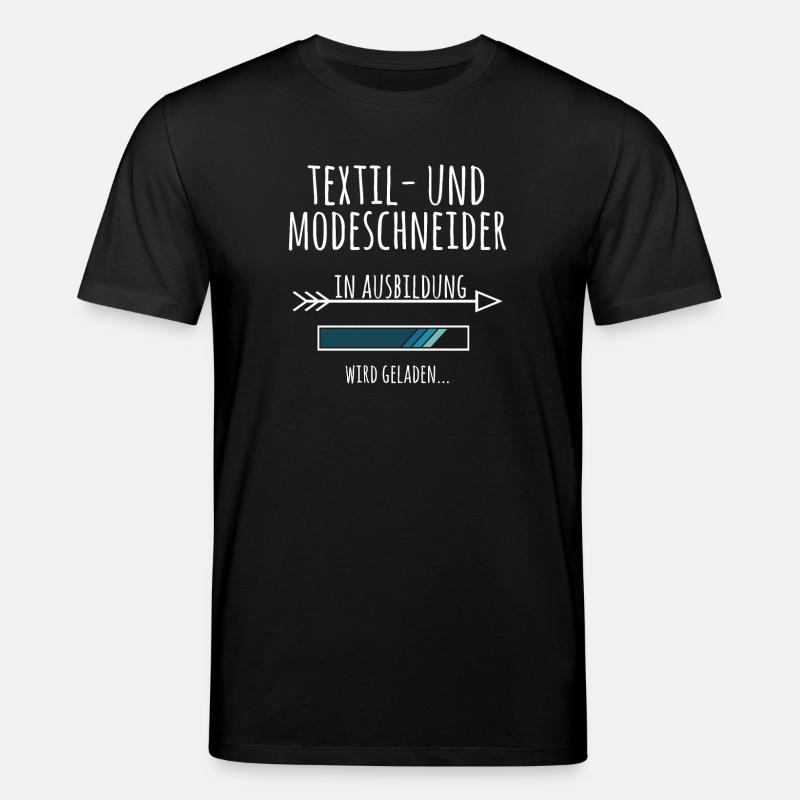 Textil und Modeschneider Ausbildung Beruf Geschenk - Stanley/Stella Unisex Bio-T-Shirt CREATOR  - Schwarz