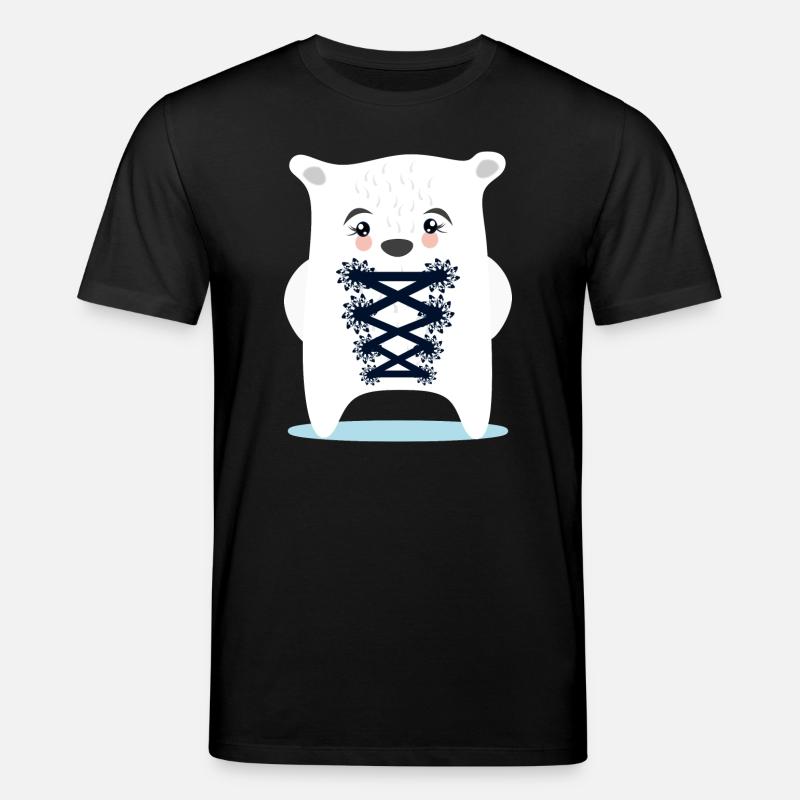 BAYERN EISBÄR TRACHTEN ERSATZ DIRNDL - T-shirt bio CREATOR Stanley/Stella Unisexe - noir