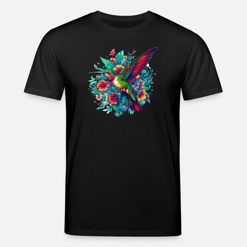Colibri - T-shirt bio CREATOR Stanley/Stella Unisexe - noir