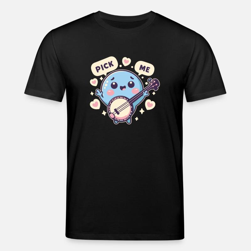 Banjo Pick Me - Stanley/Stella Unisex Bio-T-Shirt CREATOR  - Schwarz