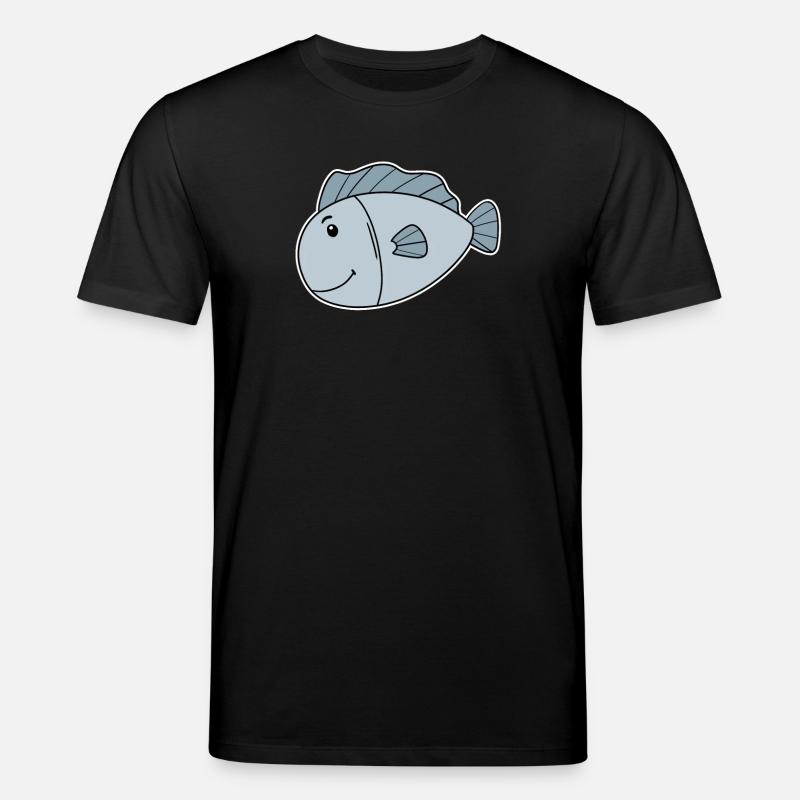 Poisson Océan Motif De Poisson - T-shirt bio CREATOR Stanley/Stella Unisexe - noir