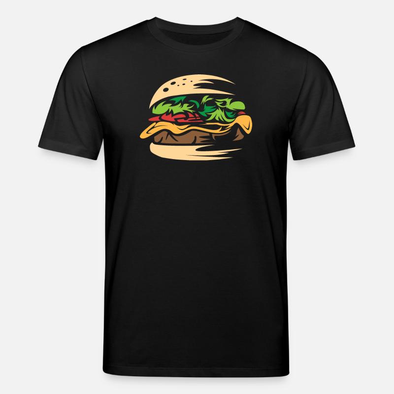 Juicy Burger Smash Restaurant Maison - T-shirt bio CREATOR Stanley/Stella Unisexe - noir