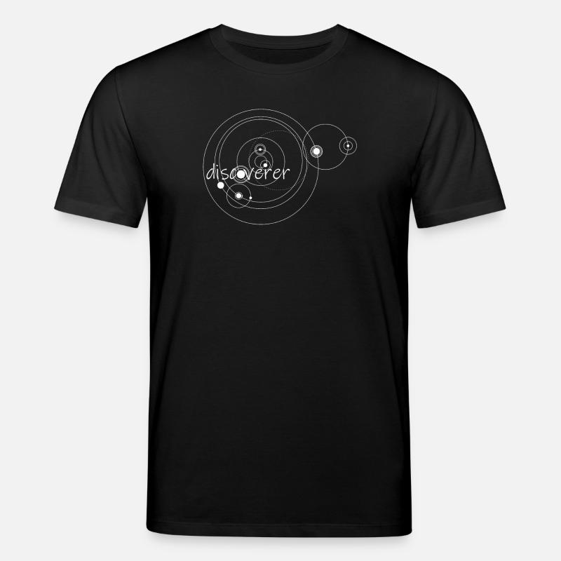 Découvreur (blanc) - T-shirt bio CREATOR Stanley/Stella Unisexe - noir