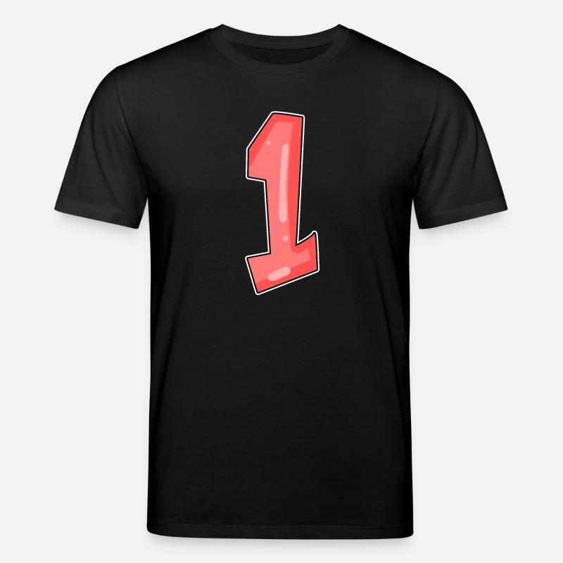 1 rot - Stanley/Stella Unisex Bio-T-Shirt CREATOR  - Schwarz