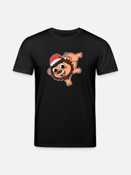 Leo Christmas - Stanley/Stella CREATOR Unisex Organic T-Shirt - black