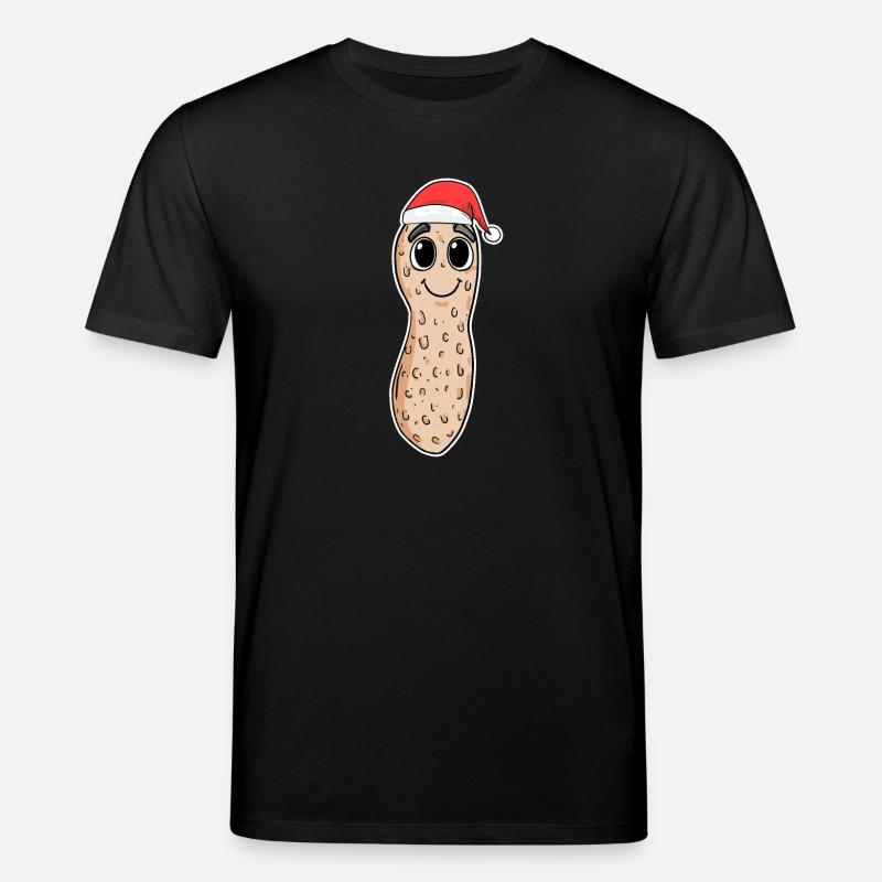 Noël aux cacahuètes - T-shirt bio CREATOR Stanley/Stella Unisexe - noir