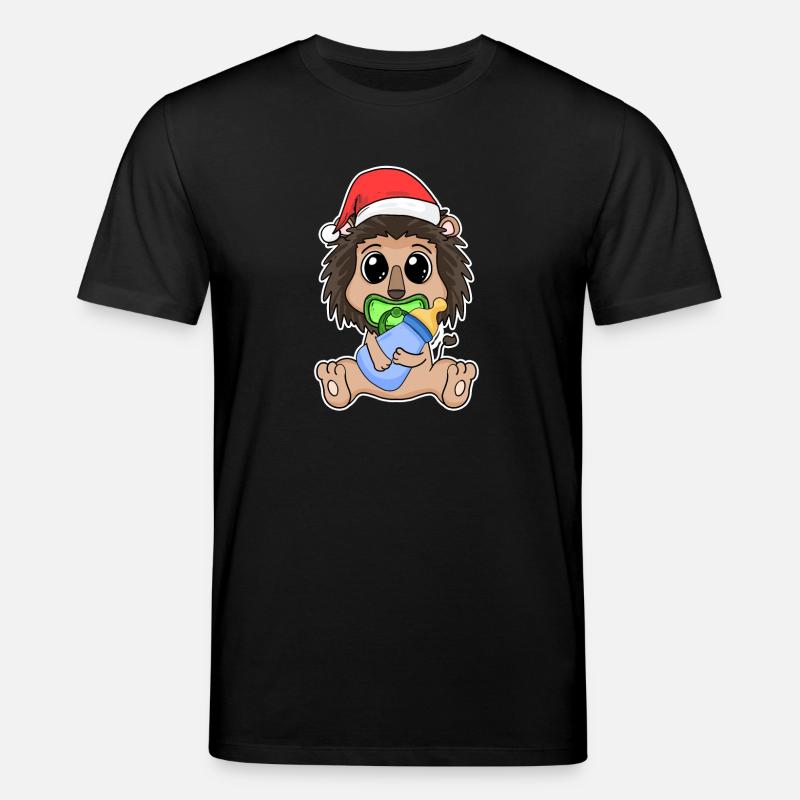 Noël Bébé Lion - T-shirt bio CREATOR Stanley/Stella Unisexe - noir
