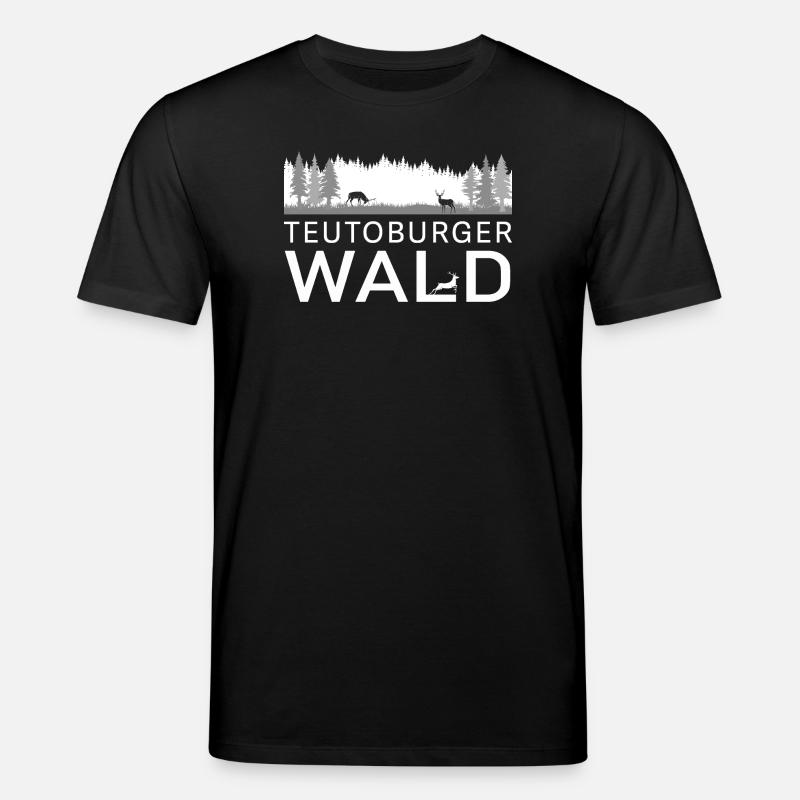 Teutoburger Wald - Stanley/Stella Unisex Bio-T-Shirt CREATOR  - Schwarz