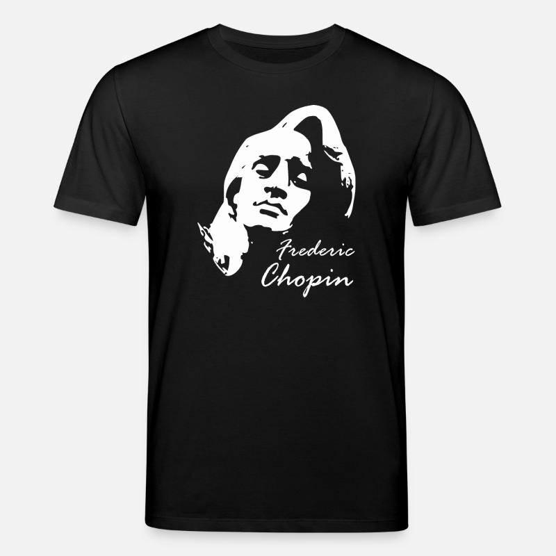 Chopin Frederic - Stanley/Stella Unisex Bio-T-Shirt CREATOR  - Schwarz