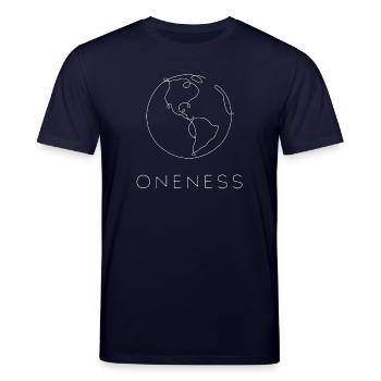 Einheit Einheit Ganzheit Geistliches Hemd - Stanley/Stella Unisex Bio-T-Shirt CREATOR  - Navy - Vorne