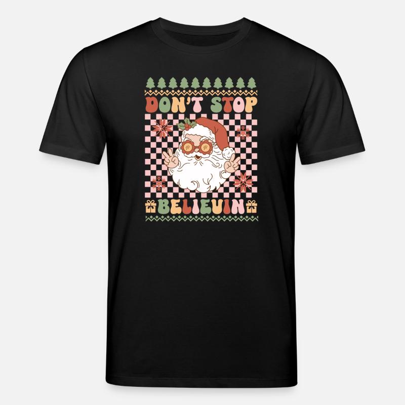 Pull de Noël moche - T-shirt bio CREATOR Stanley/Stella Unisexe - noir