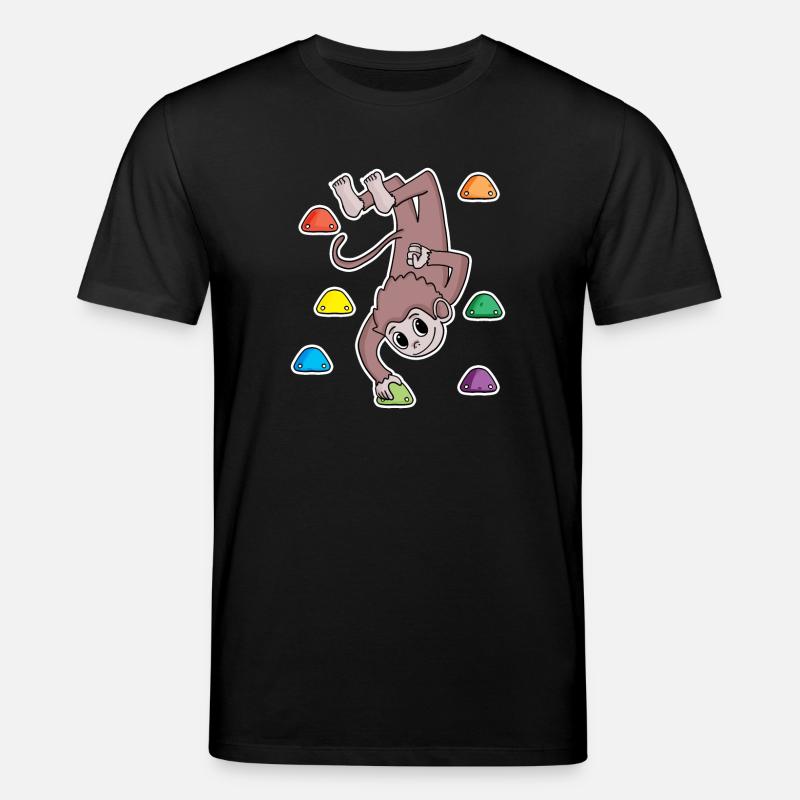 Singe Escalade Escalade - T-shirt bio CREATOR Stanley/Stella Unisexe - noir