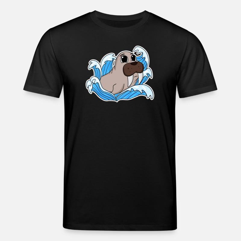 Sceau de morse - T-shirt bio CREATOR Stanley/Stella Unisexe - noir