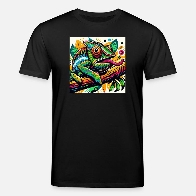 Caméléon - T-shirt bio CREATOR Stanley/Stella Unisexe - noir
