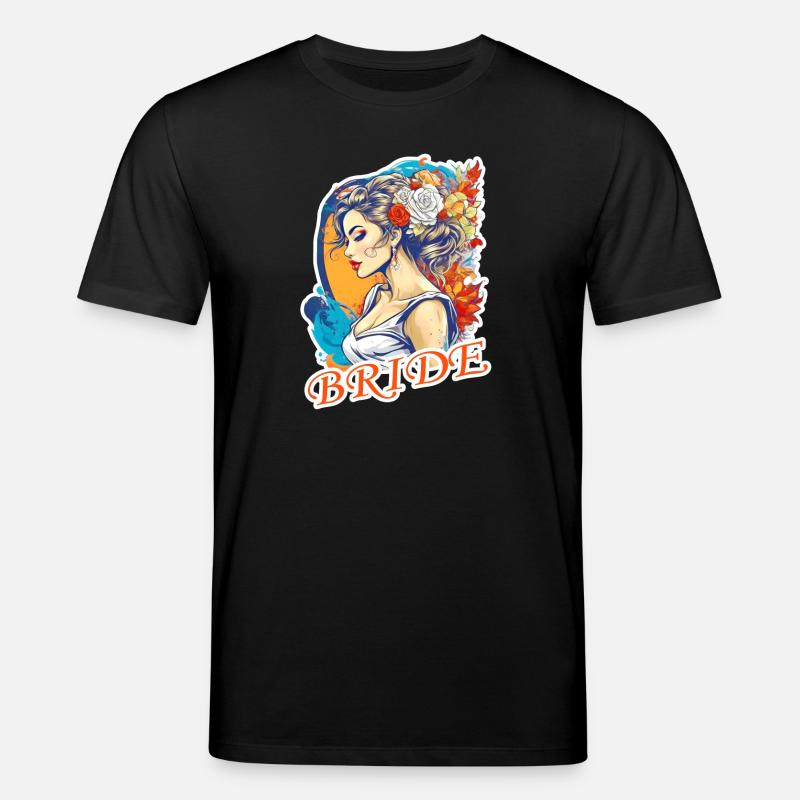 Braut - Stanley/Stella Unisex Bio-T-Shirt CREATOR  - Schwarz