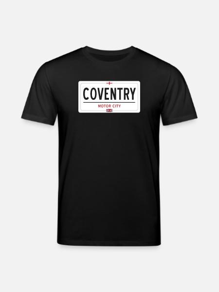 Coventry place sign - Stanley/Stella CREATOR Unisex Organic T-Shirt - black