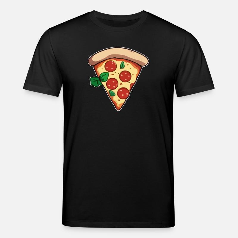 Pizza - Stanley/Stella Unisex Bio-T-Shirt CREATOR  - Schwarz