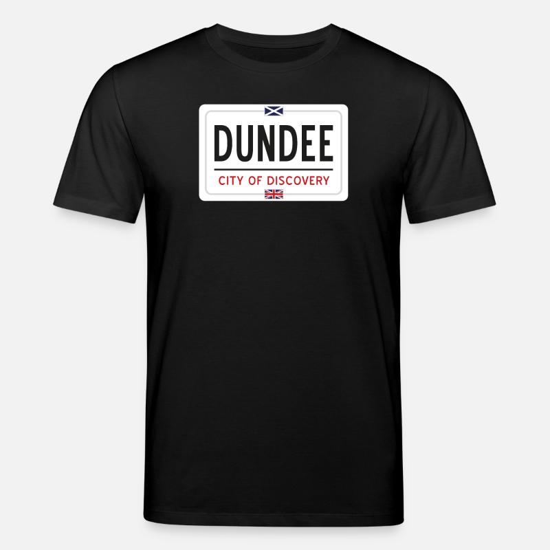 Dundee Ortsschild - Stanley/Stella Unisex Bio-T-Shirt CREATOR  - Schwarz