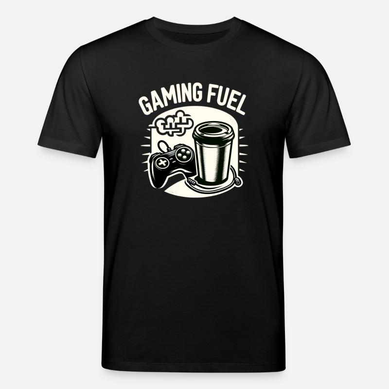 Gaming Fuel Coffee - Stanley/Stella Unisex Bio-T-Shirt CREATOR  - Schwarz
