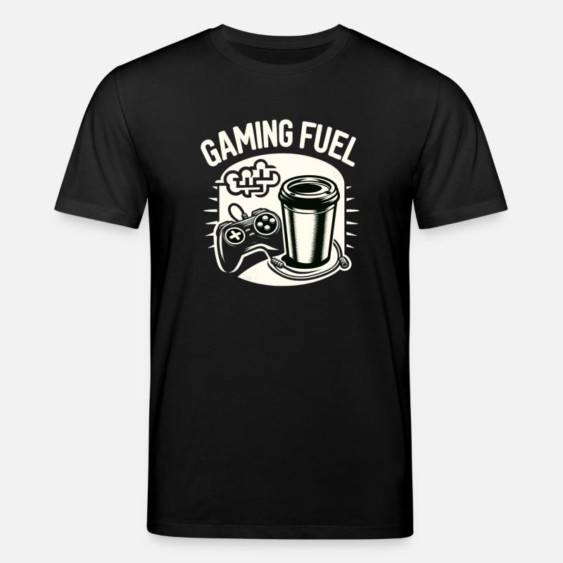 Gaming Fuel Coffee - Stanley/Stella Unisex Bio-T-Shirt CREATOR - Schwarz