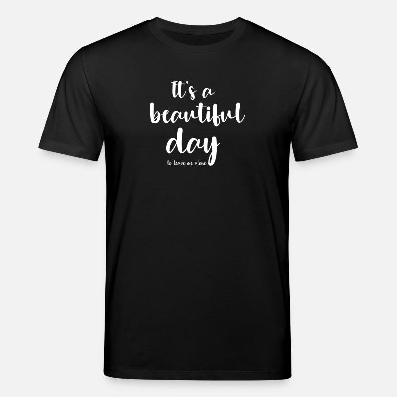 It's a beautiful day - Stanley/Stella Unisex Bio-T-Shirt CREATOR  - Schwarz
