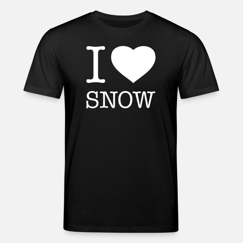 J’ADORE LA NEIGE - T-shirt bio CREATOR Stanley/Stella Unisexe - noir