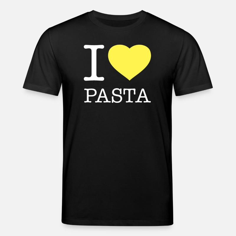 J’ADORE LES PÂTES - T-shirt bio CREATOR Stanley/Stella Unisexe - noir