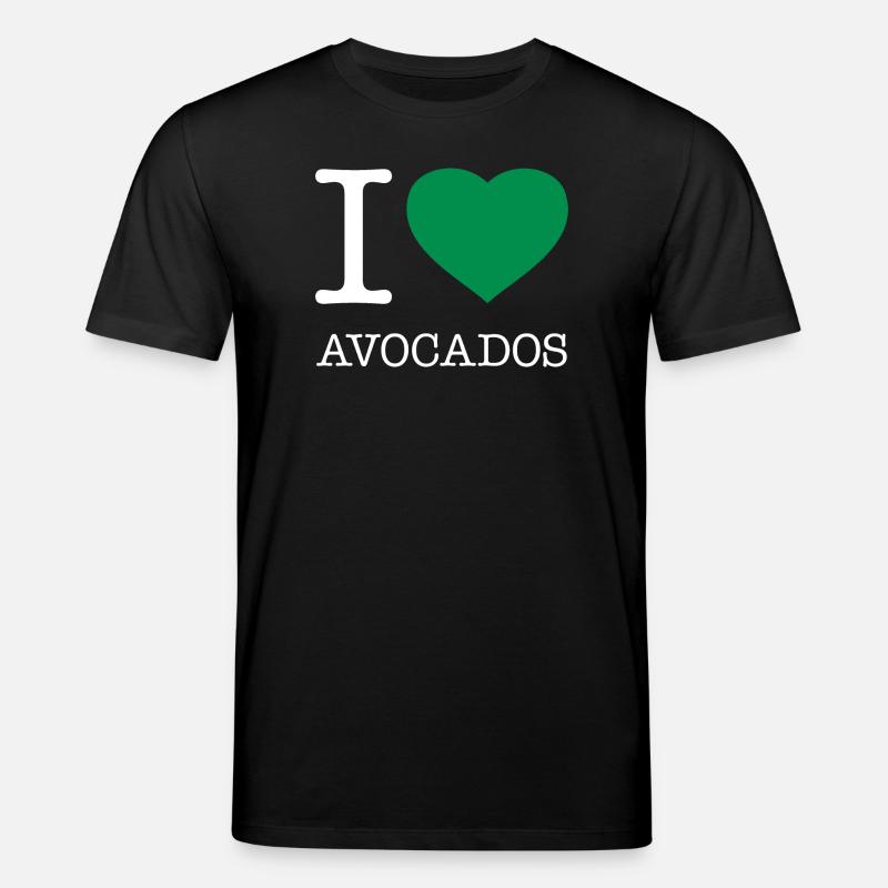 J’AIME LES AVOCATS Avokados - T-shirt bio CREATOR Stanley/Stella Unisexe - noir