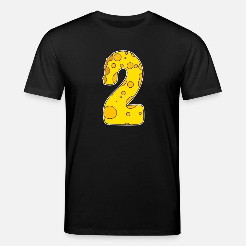 Zahl 2 - Zwei - Zweiter - Stanley/Stella Unisex Bio-T-Shirt CREATOR  - Schwarz