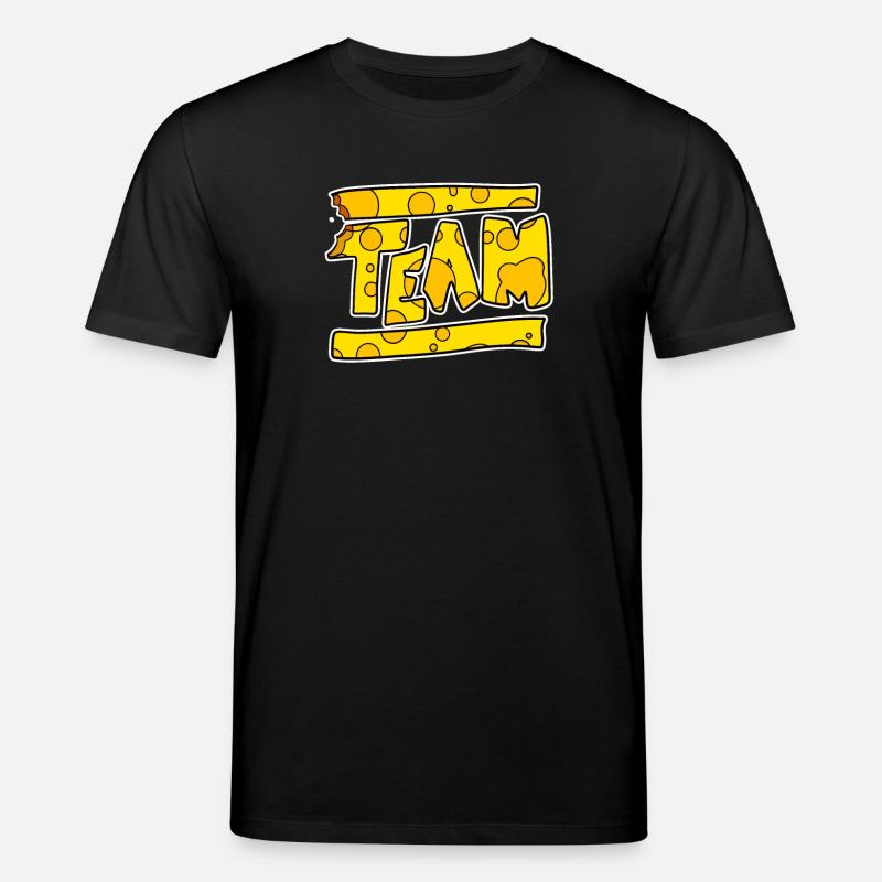 Team Käse Mannschaft Crew - Stanley/Stella Unisex Bio-T-Shirt CREATOR - Schwarz