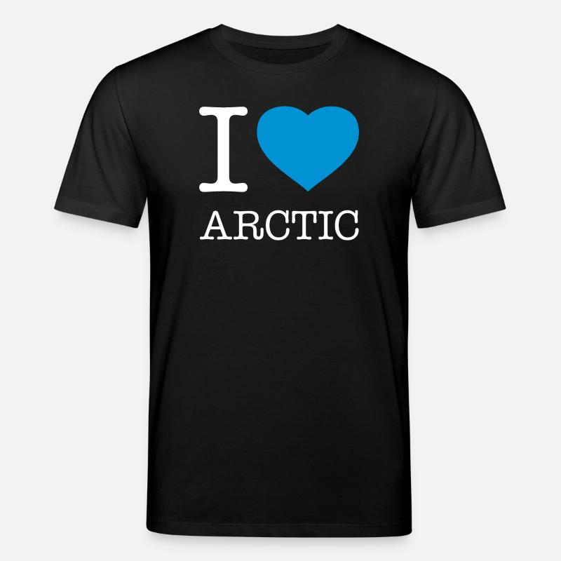 J’ADORE L’ARCTIQUE - T-shirt bio CREATOR Stanley/Stella Unisexe - noir