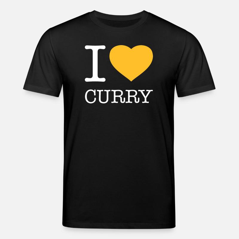 I LOVE CURRY - Stanley/Stella Unisex Bio-T-Shirt CREATOR  - Schwarz