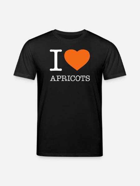 J’AIME LES ABRICOTS Aprikosen - T-shirt bio CREATOR Stanley/Stella Unisexe - noir