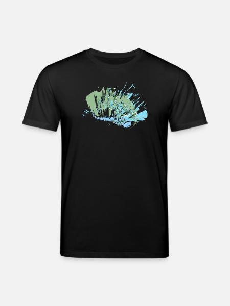 Skater - Stanley/Stella Unisex Bio-T-Shirt CREATOR - Schwarz