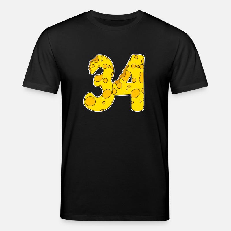 34 ans Lustig Käse - T-shirt bio CREATOR Stanley/Stella Unisexe - noir