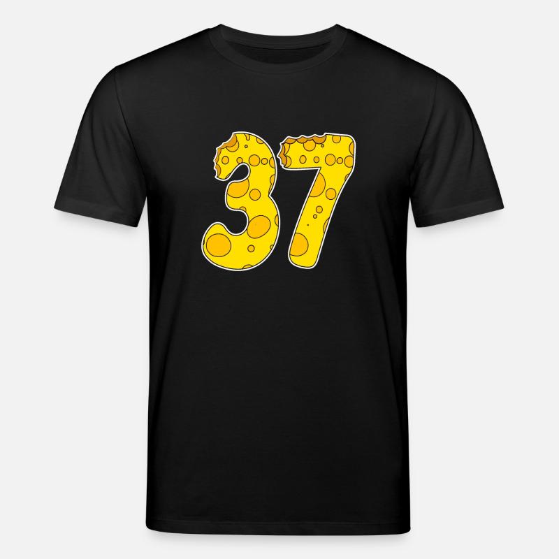 37 ans Lustig Käse - T-shirt bio CREATOR Stanley/Stella Unisexe - noir